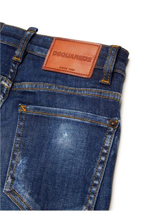 blue cotton jeans DSQUARED KIDS | DQ0236D0A9HDQ01